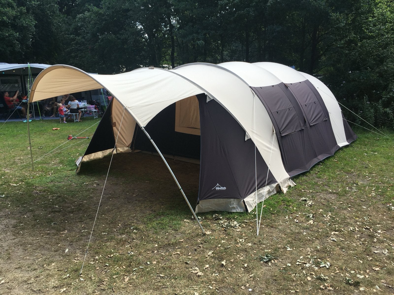 Ruime tunneltent Obelink Trail 6, Ophalen, Gebruikt, Tot en met 6