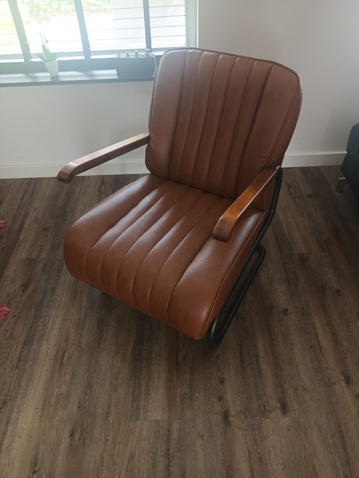 bruine stoel, Ophalen, Gebruikt, 75 tot 100 cm, 50 tot 75 cm