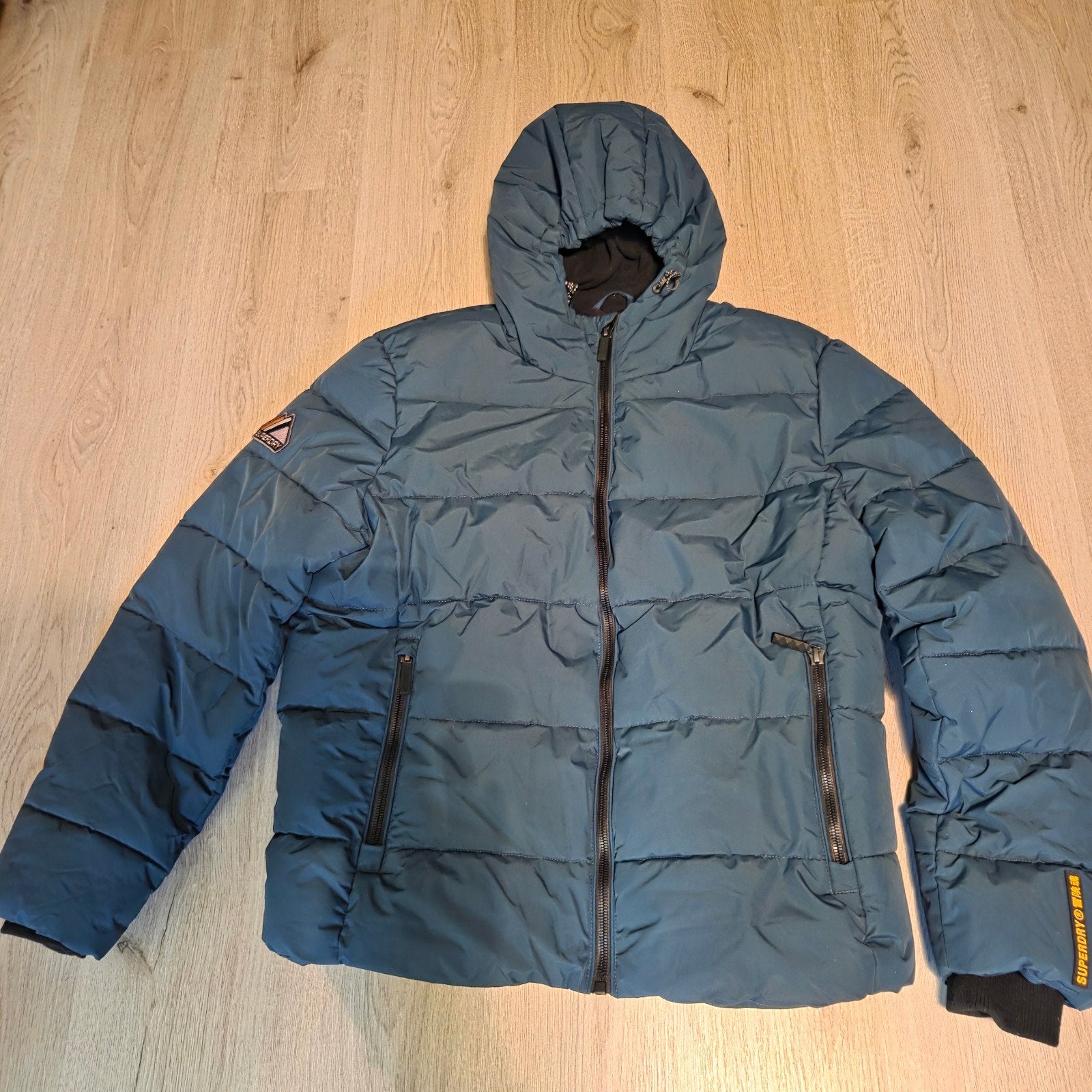 Superdry heren winterjas - Maat 2XL, Nieuw, Overige maten, Ophalen of Verzenden, Groen
