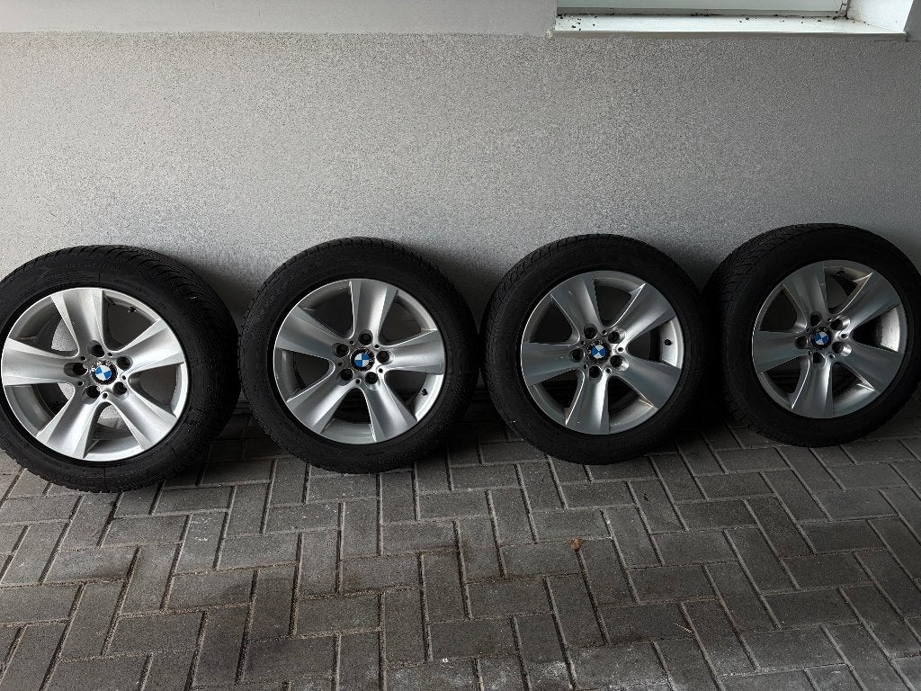 BMW Styling 236 17 inch winterset – F10/F11 – 225/55 R17, Ophalen, Banden en Velgen, 17 inch, Winterbanden