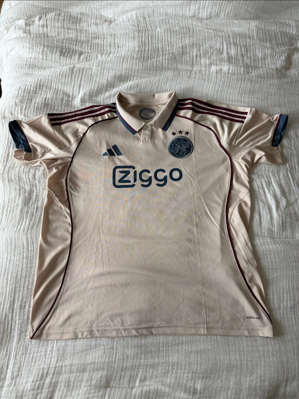 Ajax uitshirt 2022/2023 - Maat 2XL - OPA 1 bedrukking, Groter dan maat XL, Ophalen of Verzenden, Nieuw, Shirt