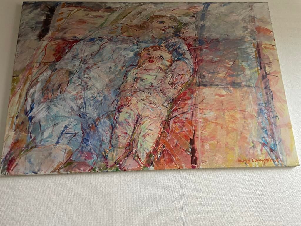 Kunstwerk van Karin Campfens, Antiek en Kunst, Ophalen of Verzenden