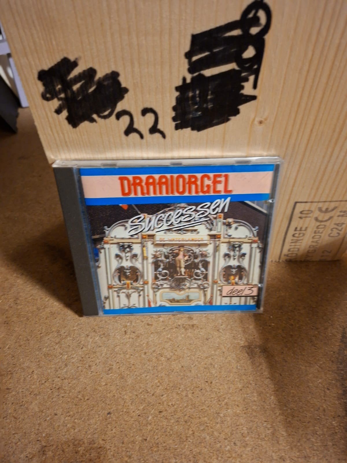 Draaiorgel Successen Deel 3 CD, Muziek en Instrumenten, Draaiorgels, Ophalen of Verzenden, Gebruikt