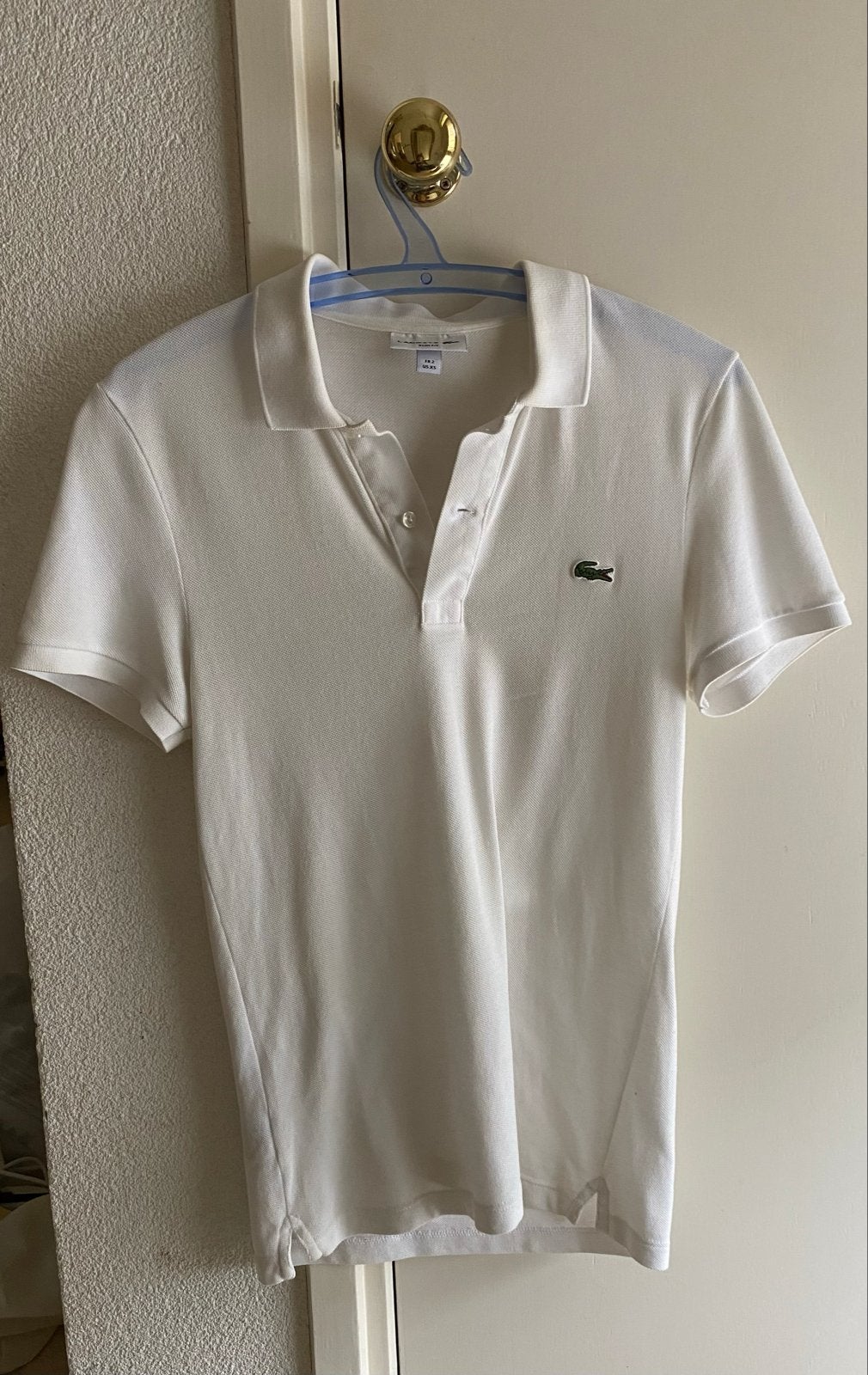 Lacoste Polo Wit Maat XS 100% Katoen Nieuw, Verzenden, Nieuw, Maat 46 (S) of kleiner, Wit