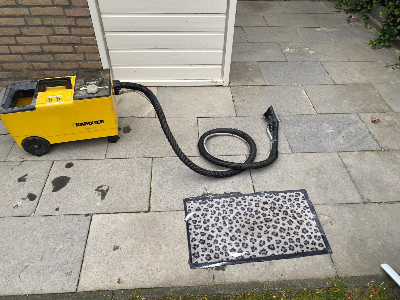 karcher puzzi tapijtreiniger, Ophalen, Gebruikt