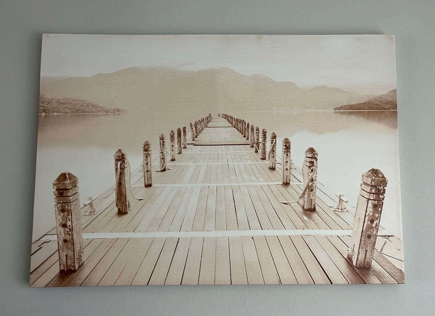 Canvas steiger, meer, dok, nautisch,, Ophalen, 50 – 75, Zo goed als nieuw, 75 tot 100 cm