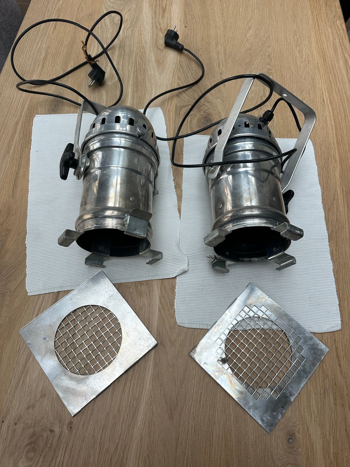 Set van 2 DTS Par 46 Spotlampen - Vintage Theaterverlichting, Gebruikt, Dm, 6851cd, Ophalen