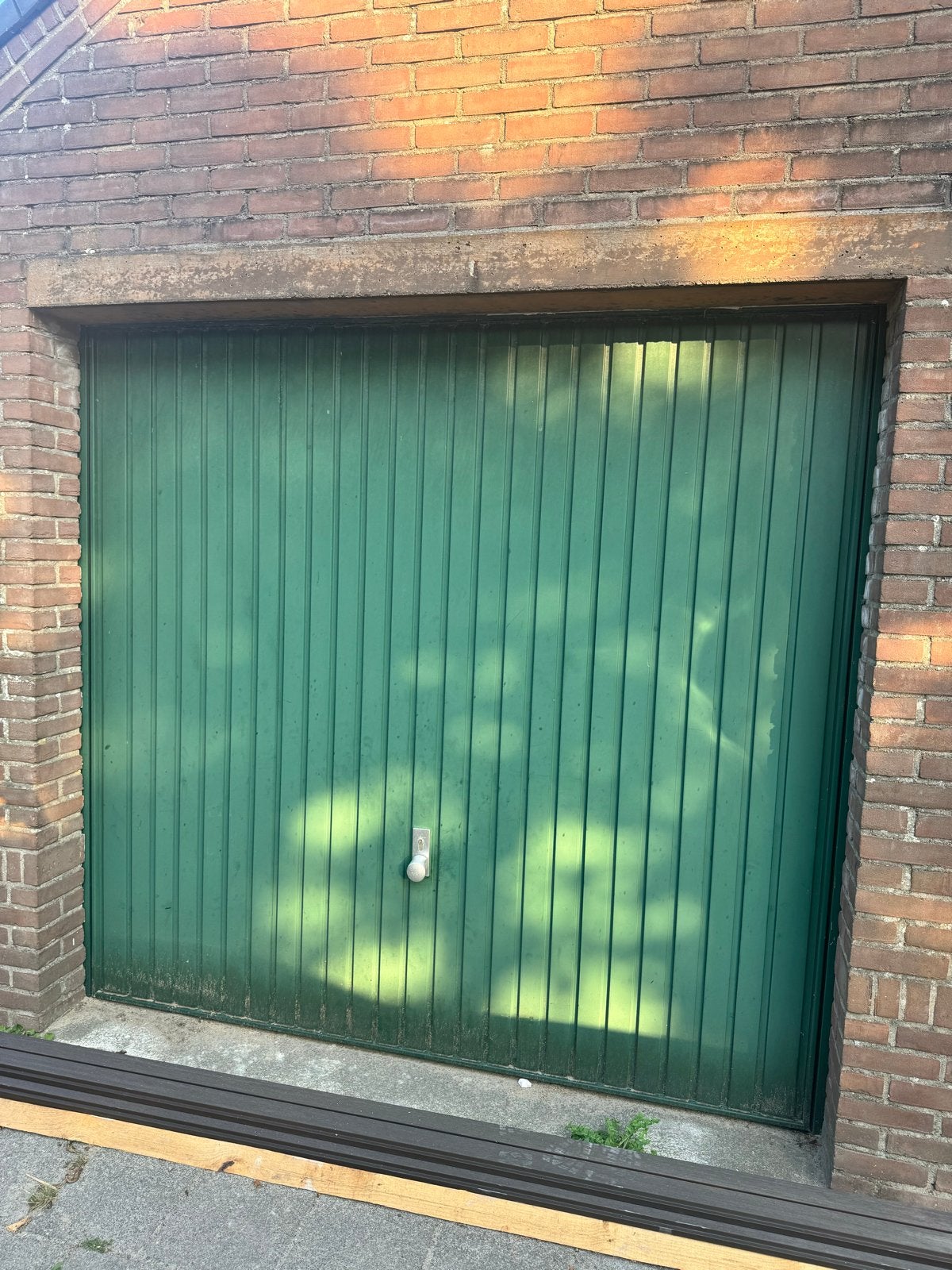 Hormann Garagedeur 2250x2125 mm, Ophalen, Gebruikt, Garagedeur, 120 cm of meer