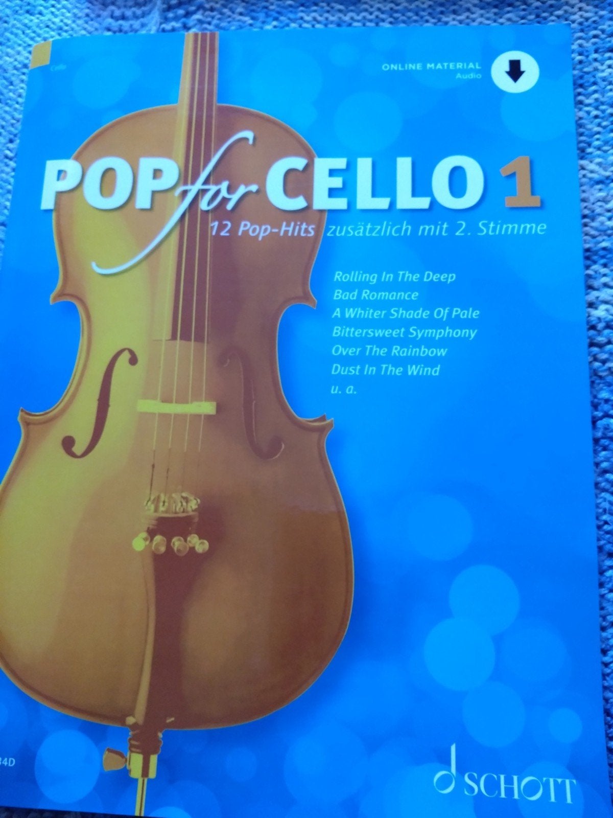 Pop for Cello 1 - 12 Pop-Hits met 2e stem en audio, Muziek en Instrumenten, Bladmuziek, Ophalen of Verzenden, Zo goed als nieuw