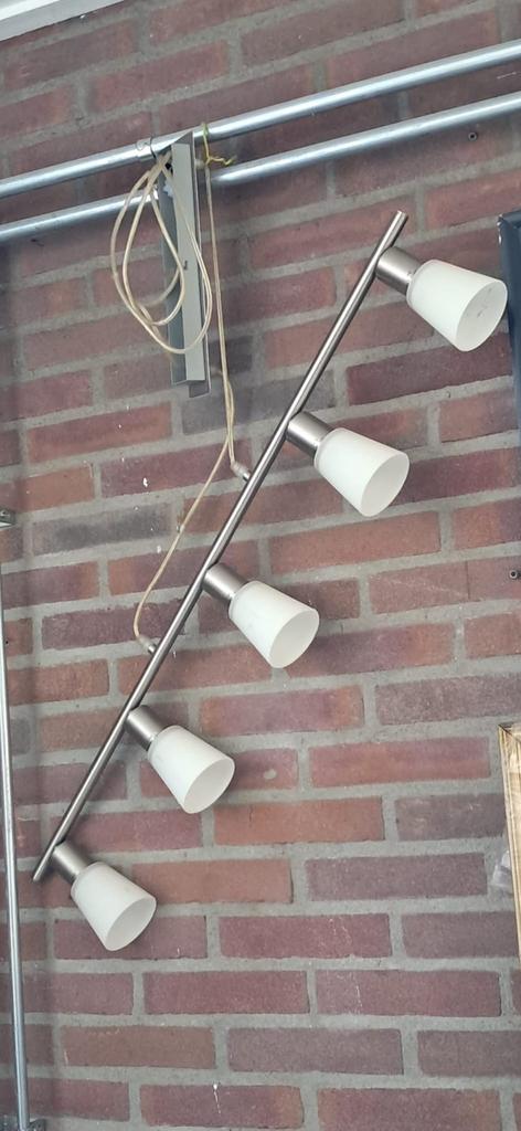 Lamp, Ophalen, Zo goed als nieuw, Metaal of Aluminium