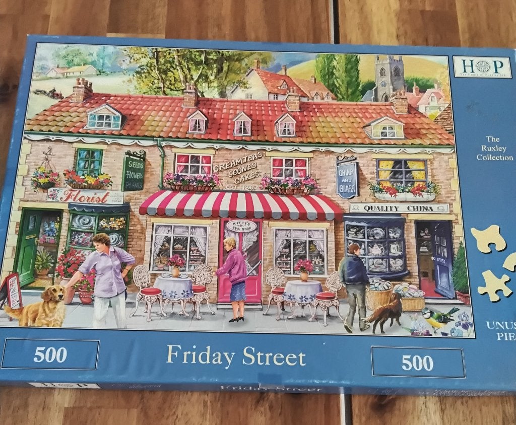 Legpuzzel van HOP 500 stukjes, Ophalen, 500 t/m 1500 stukjes, Zo goed als nieuw