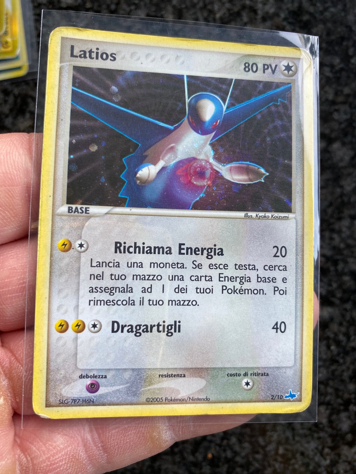 Latios holo vintage kaart, Verzenden, Zo goed als nieuw