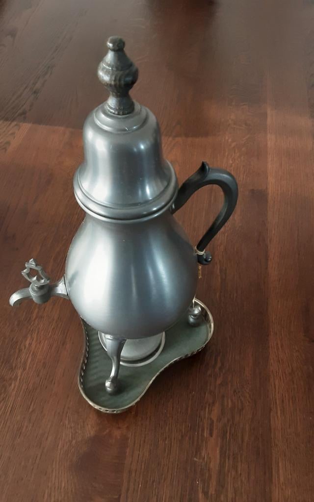 Tinnen kraantjes kan  compleet, Antiek en Kunst, Ophalen of Verzenden