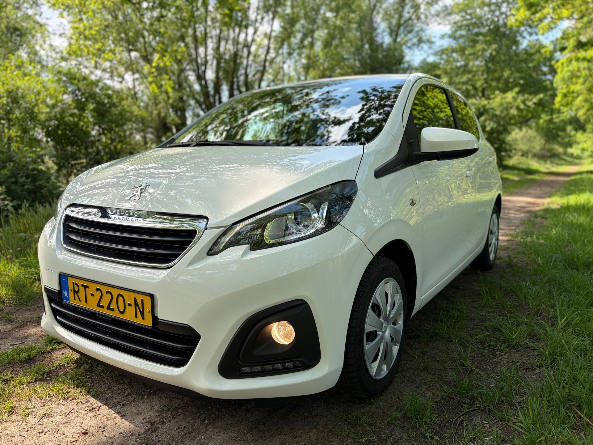Peugeot 108 1.0 e-VTi Active/Dealer onderh/LED/Airco/Elek. r, Auto's, Voorwielaandrijving, Stof, Gebruikt, 4 stoelen