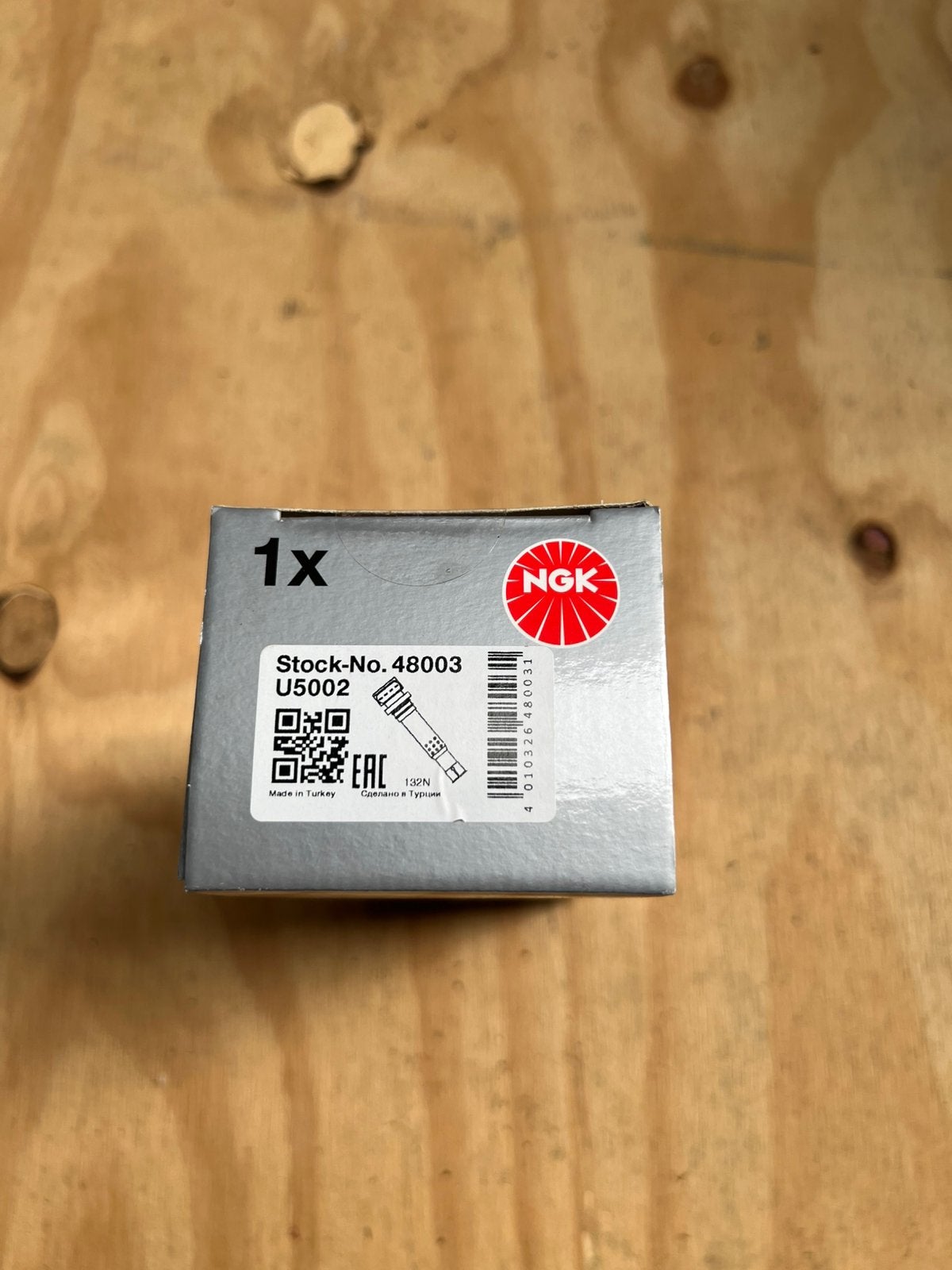 1x bobine NGK 48003 u5002 Audi,Seat,VW,Skoda, Auto-onderdelen, Elektronica en Kabels, Audi, Seat, Volkswagen, Skoda, Nieuw, Ophalen of Verzenden