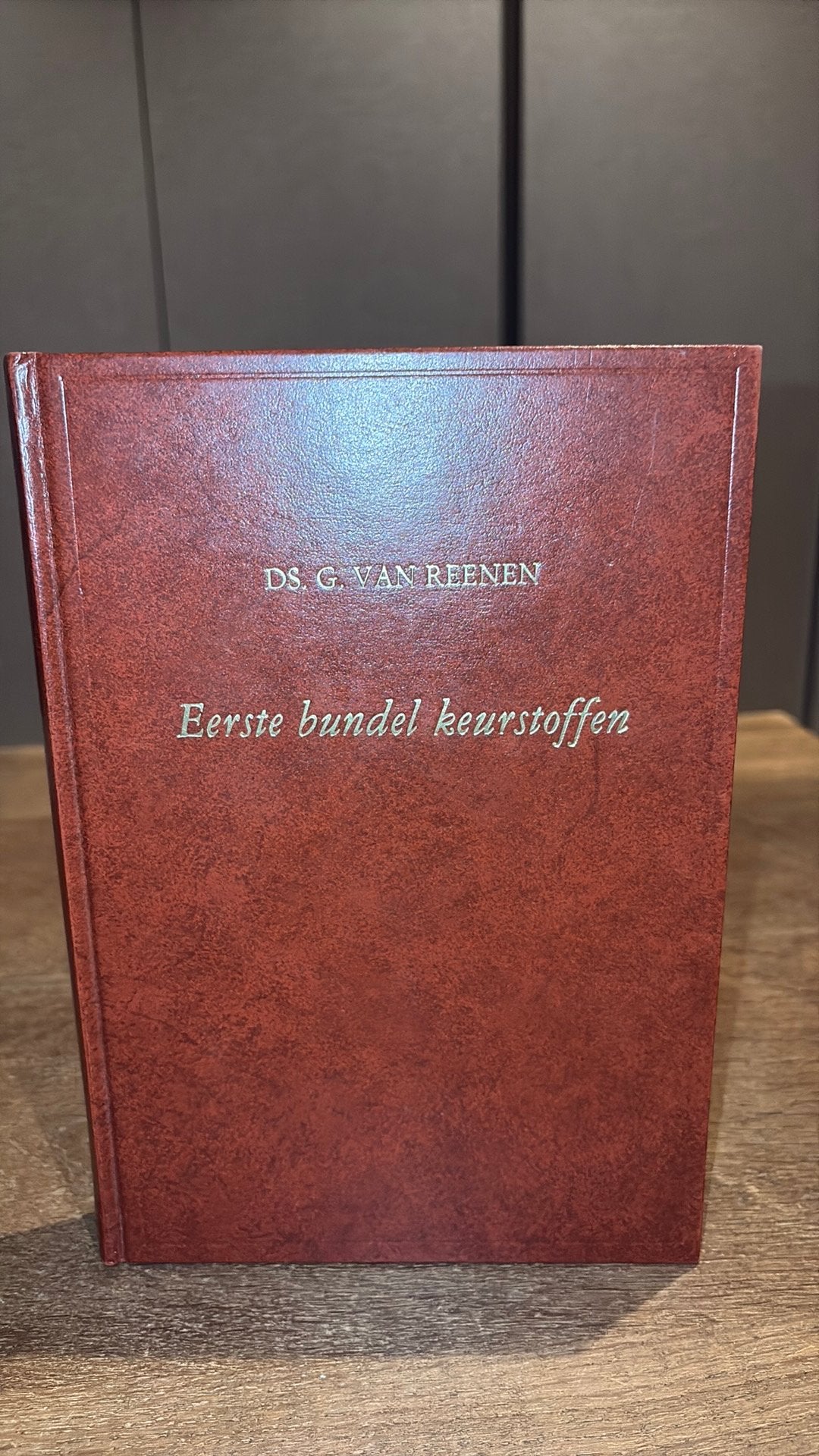 Ds G van Reenen Eerste bundel keurstoffen, Boeken, Ophalen of Verzenden, Gelezen