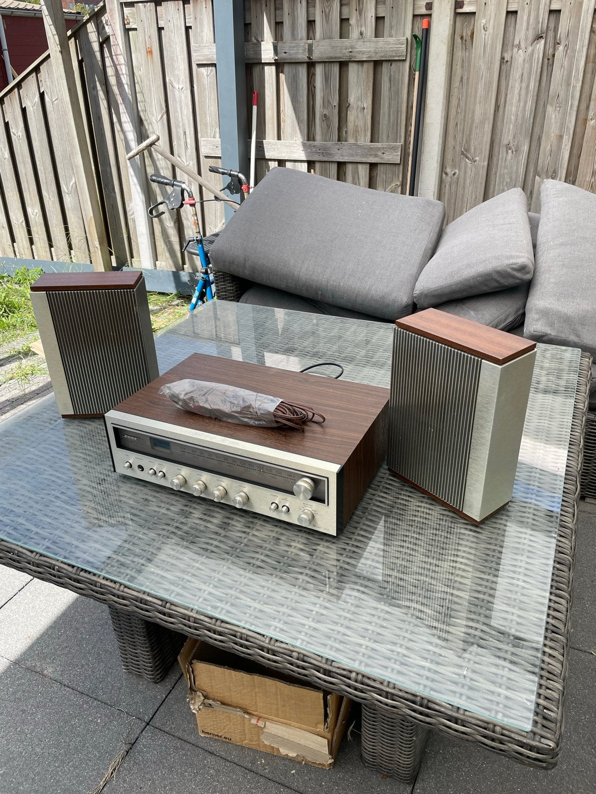 Bose Model 360 Direct/Reflecting + originele Bose speakers, Audio, Tv en Foto, Overige merken, Gebruikt, Tuner of Radio, Losse componenten