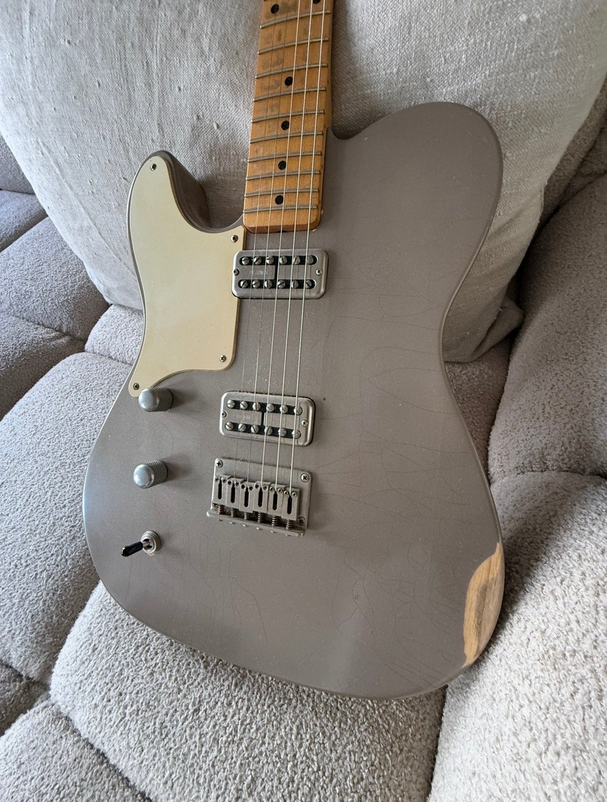 Linkshandige Haar Custom Cabronita - Gebruikt, Muziek en Instrumenten, Ophalen of Verzenden, Gebruikt, Overige typen