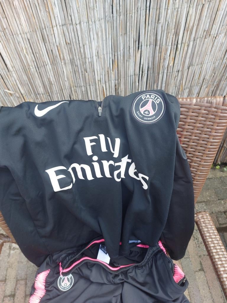 Paris Saint-Germain trainingspak, Maat 48/50 (M), Zwart, Nike, Ophalen of Verzenden