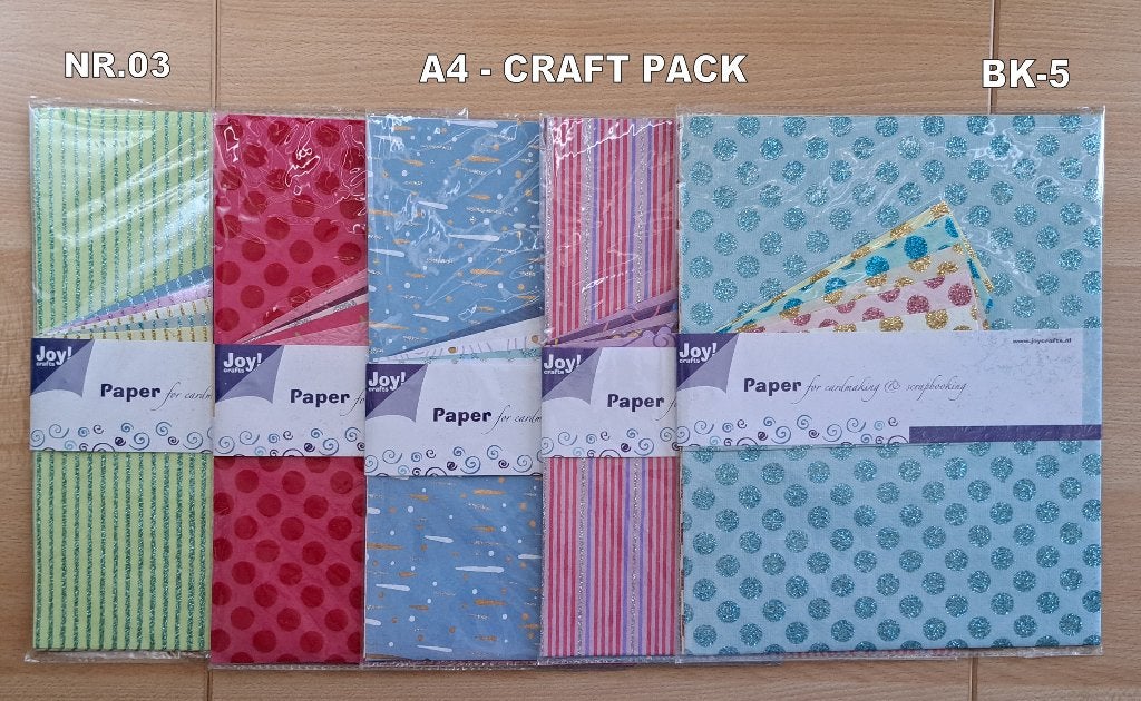 nr.03...A4 GLITTER CRAFT PACK VOOR KAARTEN MAKEN en SCRAPPEN, Hobby en Vrije tijd, Kaarten | Zelf maken, Ophalen of Verzenden
