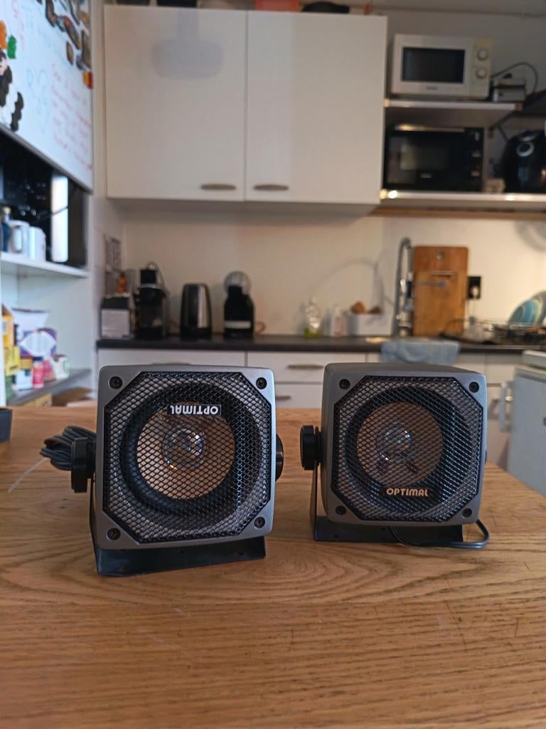 Optimal CS-130 Speakers - 30 Watt, 4 Ohm, Auto diversen, Ophalen of Verzenden, Gebruikt