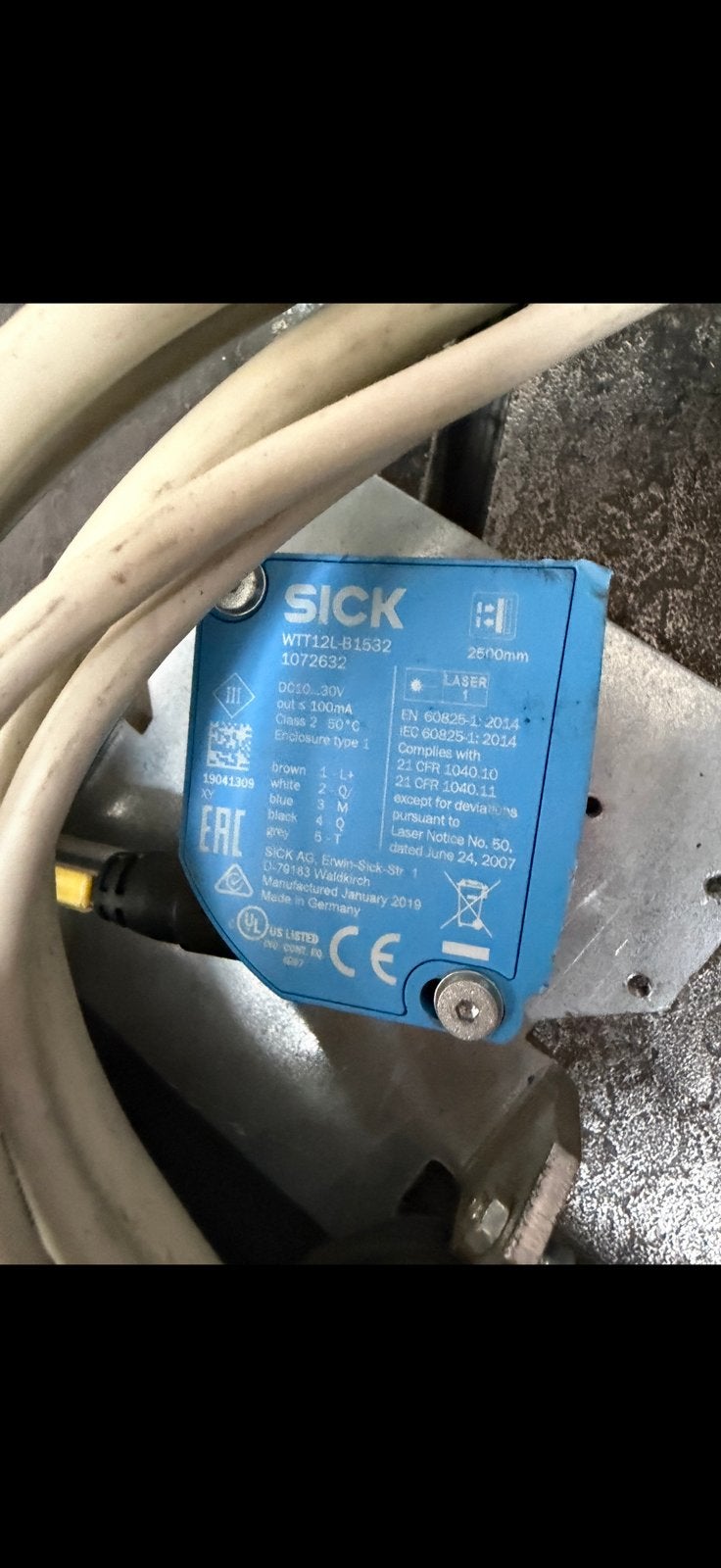Sick WTT12L B1532, Hobby en Vrije tijd, Elektronica-componenten, Ophalen, Gebruikt