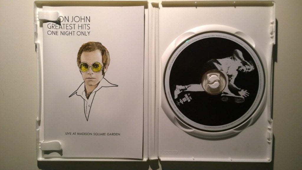 Elton John - Greatest Hits One Night Only (DVD), Alle leeftijden, Ophalen of Verzenden, Zo goed als nieuw, Concert
