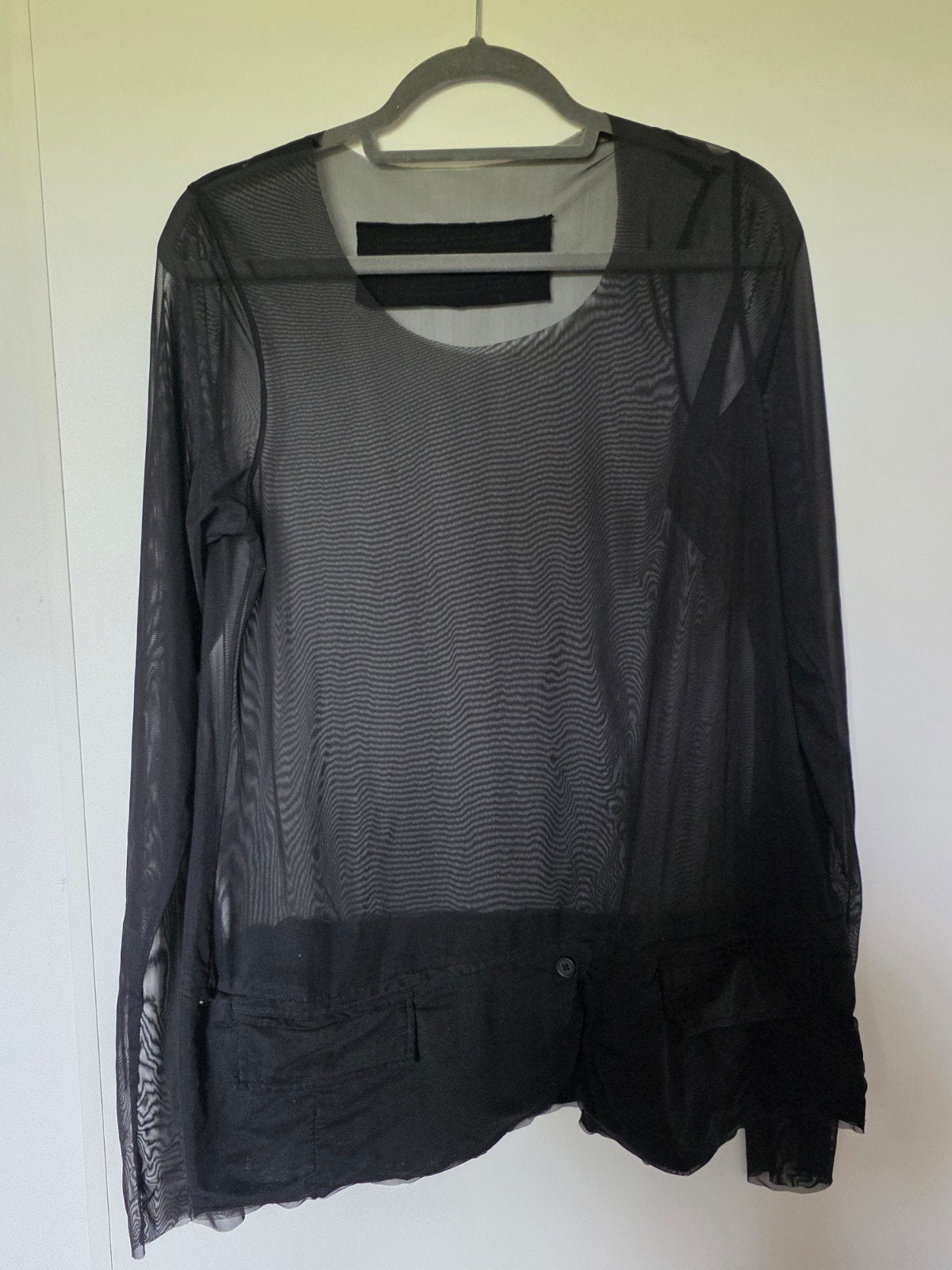 Rundholz doorzichtig shirt - Maat 42/44, Kleding | Dames, T-shirts, Zwart, Maat 42/44 (L), Rundholz, Ophalen of Verzenden
