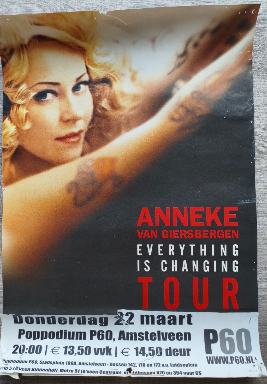 Delain concertposters (diverse), Ophalen, Gebruikt, A1 t/m A3