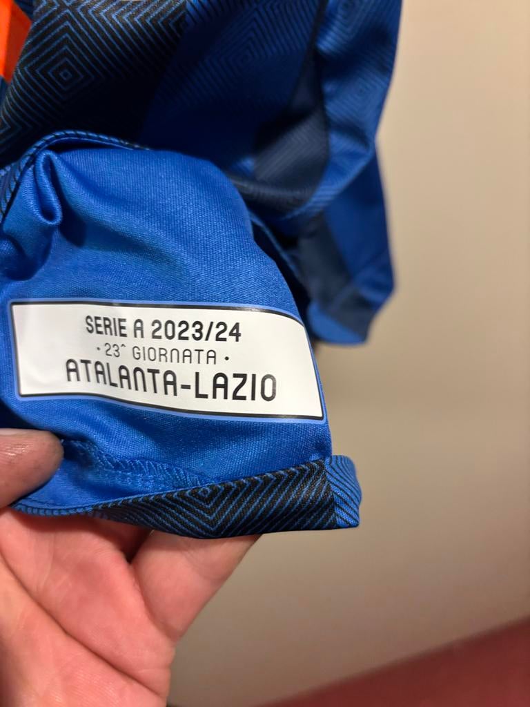 Matchworn Atalanta Koopmeiners, Maat L, Ophalen of Verzenden, Zo goed als nieuw, Shirt