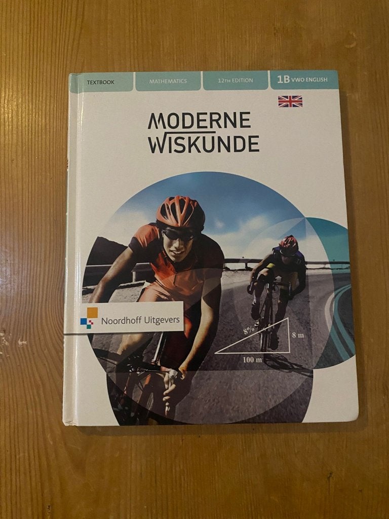 Moderne Wiskunde vwo English 1b leerboek, Boeken, Schoolboeken, Ophalen of Verzenden, Zo goed als nieuw, VWO, Wiskunde A