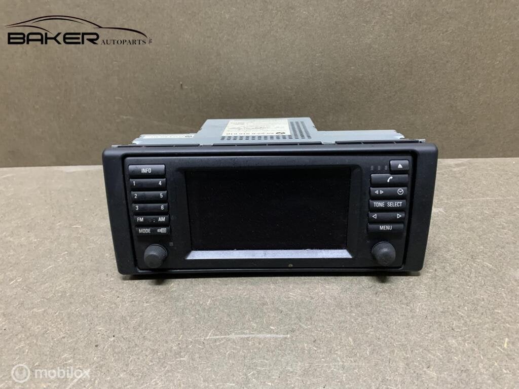 Navigatie display BMW 5-serie E39 ('95-'03) 65526916610, Gebruikt, Ophalen of Verzenden, BMW, BMW