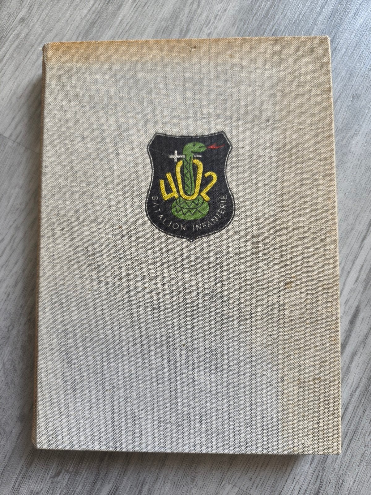 Gedenkboek 402 Bataljon infanterie, knil, Indië, Ophalen of Verzenden, Landmacht, Nederland