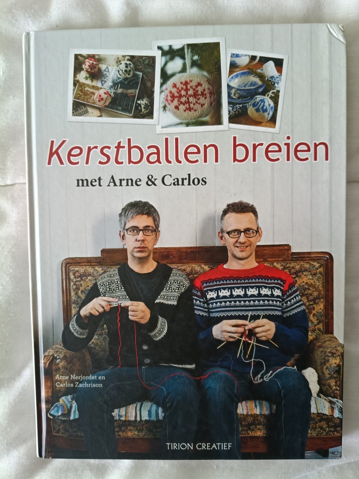 Kerstballen breien, Ophalen of Verzenden, Zo goed als nieuw, Breien, Patroon of Boek