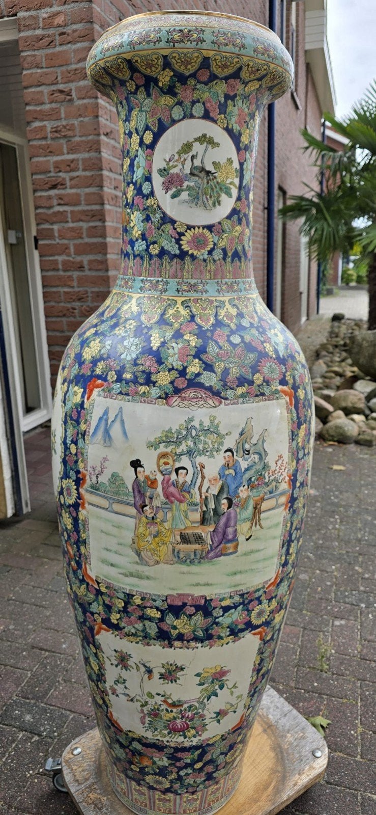 Grote Chinese vaas, Ophalen of Verzenden