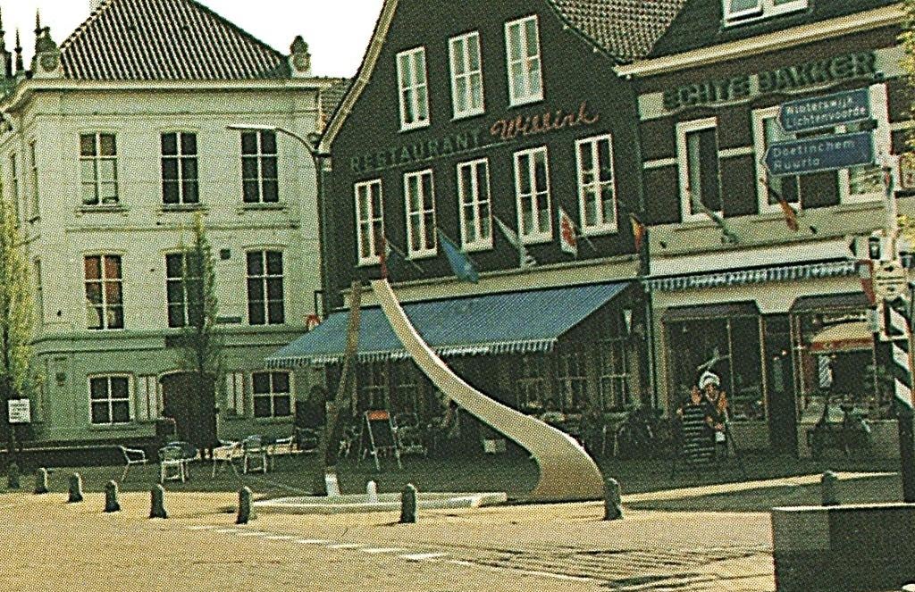802454 Groenlo 80+ Gld Markt Postkantoor Gelopen, Ophalen of Verzenden, 1980 tot heden, Gelopen, Gelderland