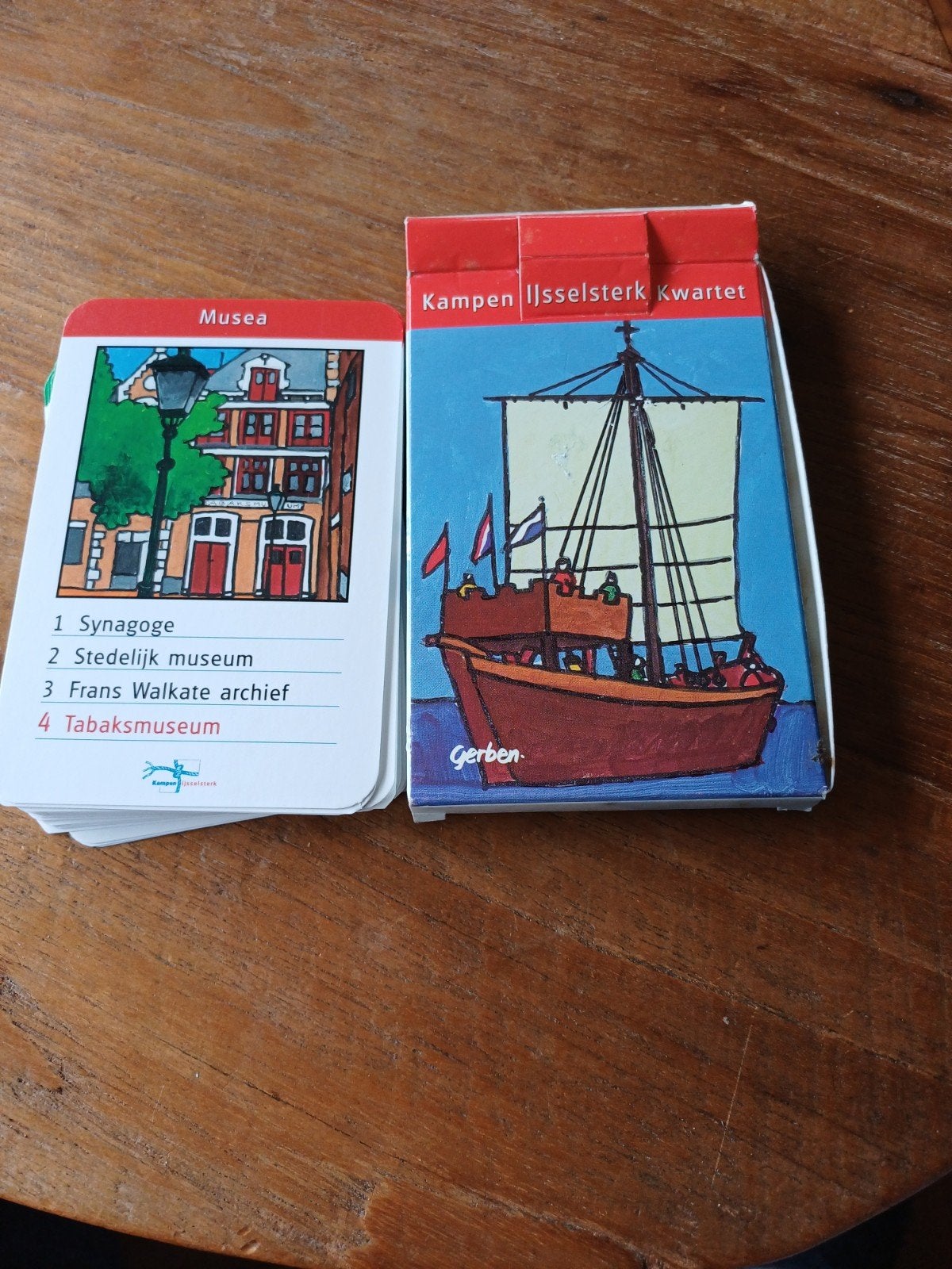 kwartetspel Kampen IJsselsterk kwartet, Ophalen of Verzenden, Zo goed als nieuw, Kwartet(ten)
