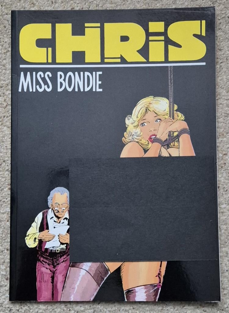Sombrero Zwarte Reeks 22 Miss Bondie - CHRIS - 1989, Eén stripboek, Ophalen of Verzenden, "CHRIS, Zo goed als nieuw