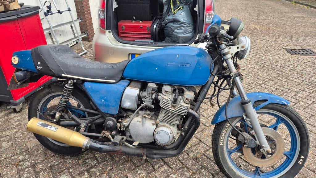 Suzuki GS850 opknapper - Ideaal project voor liefhebber, Motoren, Cardan-aandrijving, 4 cilinders, Motorrijbewijs A, Gebruikt