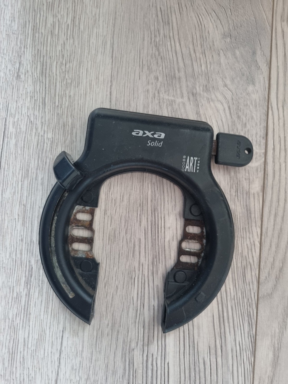 AXA Solid Ringslot ART 2 met sleutel, Ophalen of Verzenden, Gebruikt, Ringslot