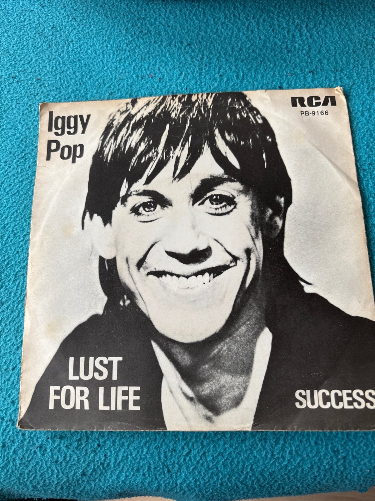 Iggy Pop - Lust For Life / Success 7 inch vinyl single, Gebruikt, 7 inch, EP, Rock en Metal