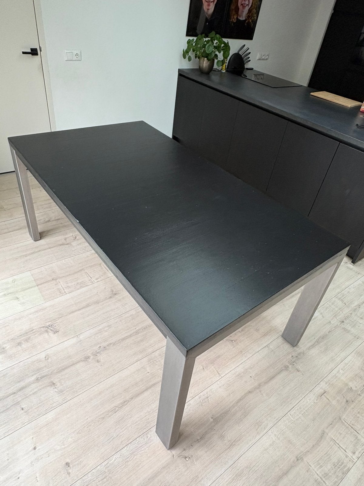 Eikenhouten tafel, Huis en Inrichting, Tafels | Eettafels, Ophalen, Gebruikt, 100 tot 150 cm, Eikenhout