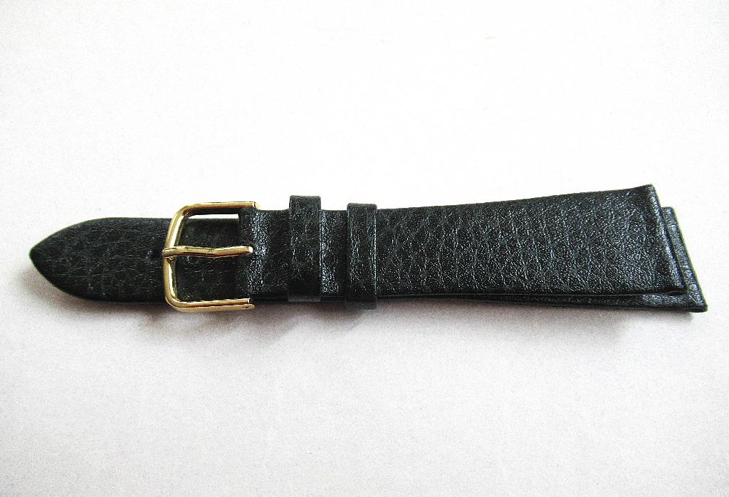 Nieuwe HIRSCH Dakota Resistant 20 mm leren horlogeband., Ophalen of Verzenden