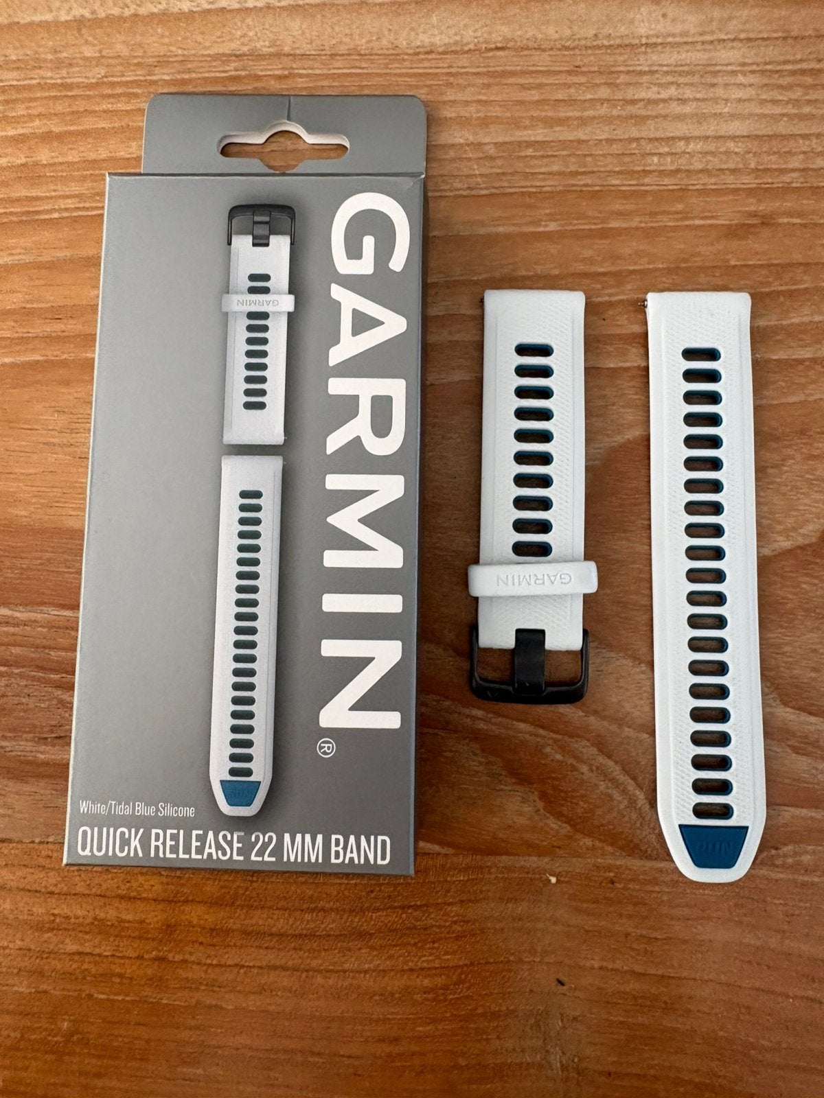 Garmin 22 mm quick release bandje, Ophalen of Verzenden, Nieuw, Grijs, Android