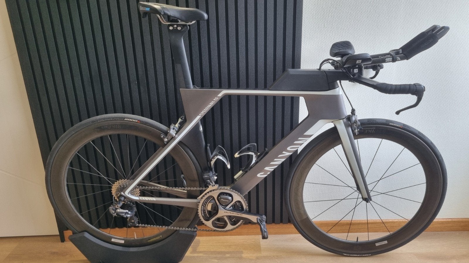 Canyon Speedmax CF 9.0SL maat M met vermogensmeter, Carbon, Velgrem, Zo goed als nieuw, Meer dan 20 versnellingen