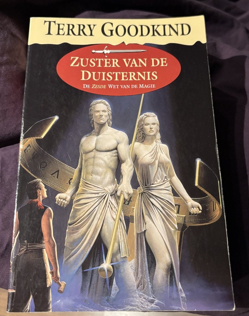 Terry Goodkind, Zuster van de Duisternis, Ophalen of Verzenden, Gelezen, Terry Goodkind