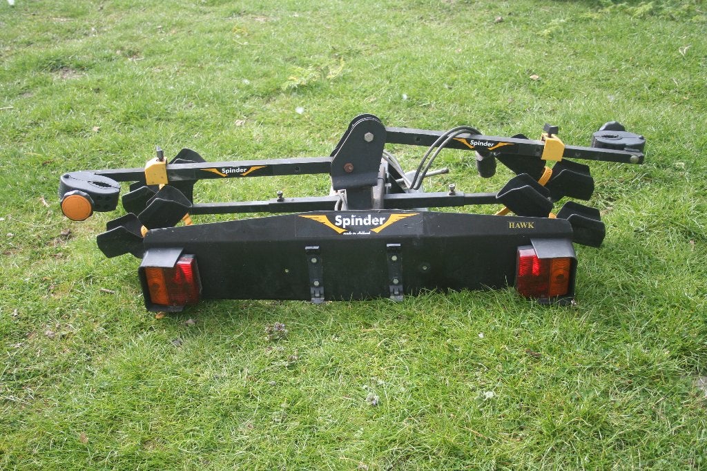 spinder fietsendrager hawk, Ophalen, 2 fietsen, Gebruikt, Trekhaakdrager