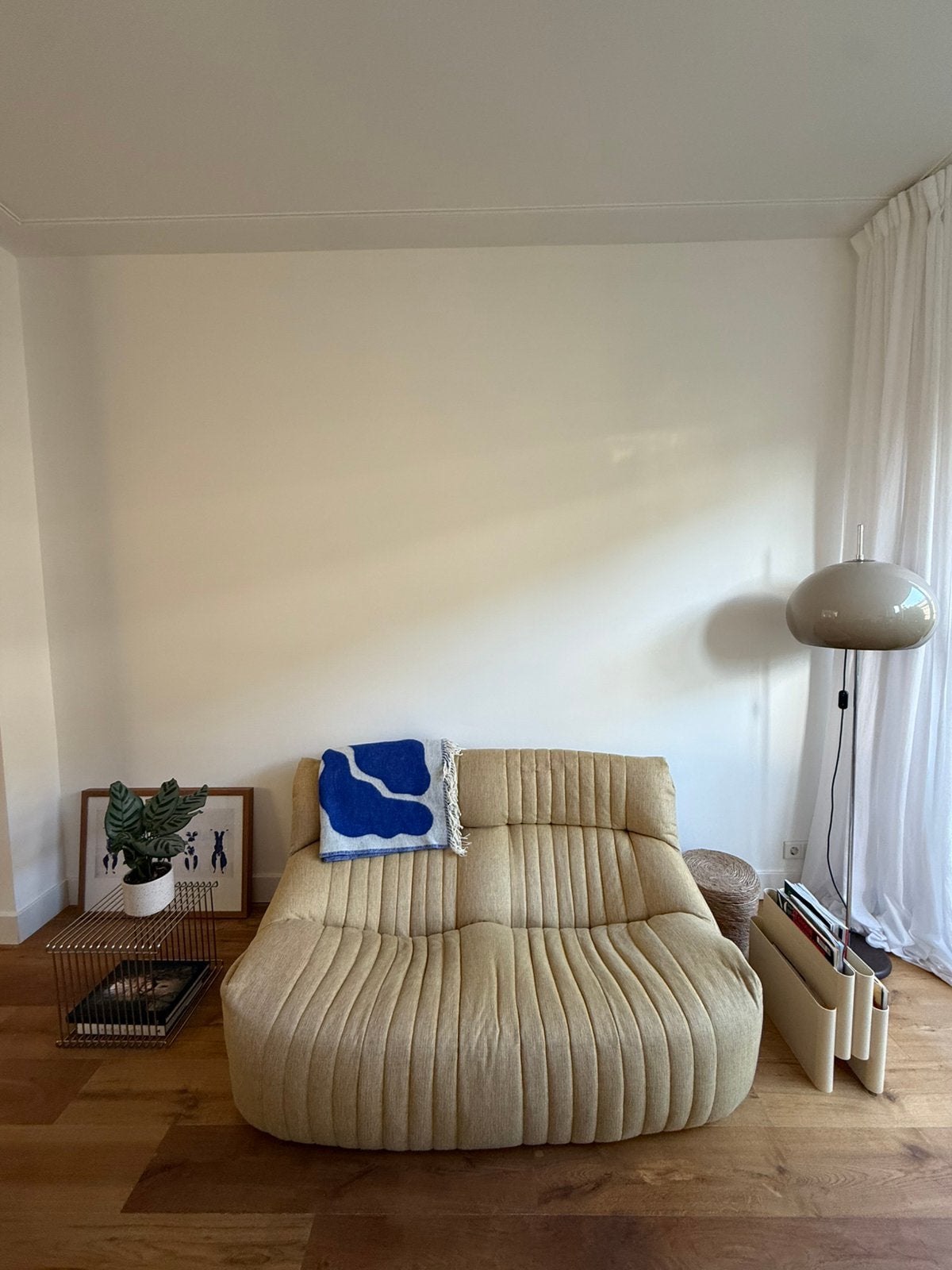 Vintage aralia siga Ligne Roset, Michel Ducaroy, Ophalen, Gebruikt, Tweepersoons, 75 tot 100 cm