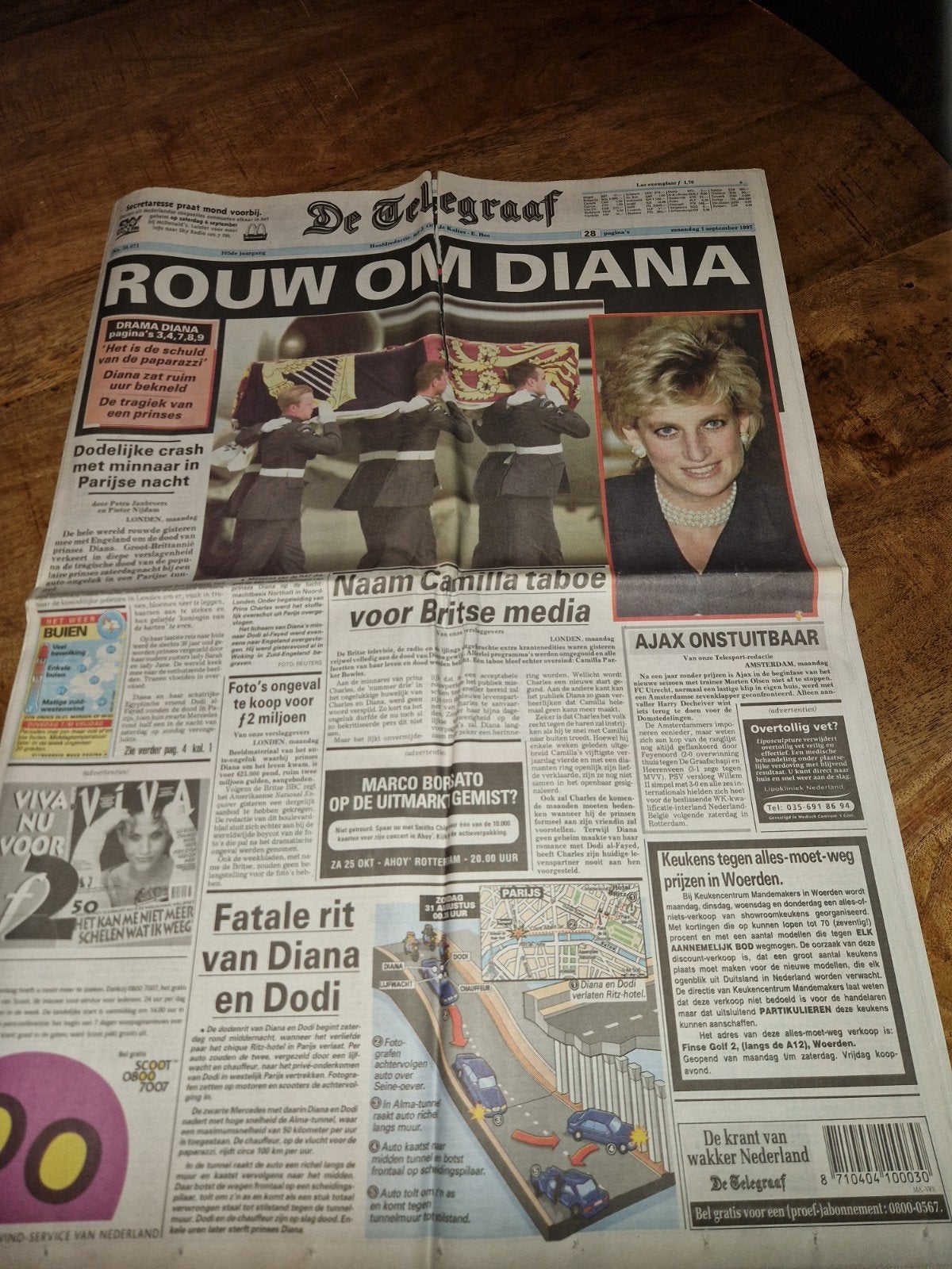 Telegraaf 1997, Ophalen of Verzenden, 1980 tot heden, Tijdschrift