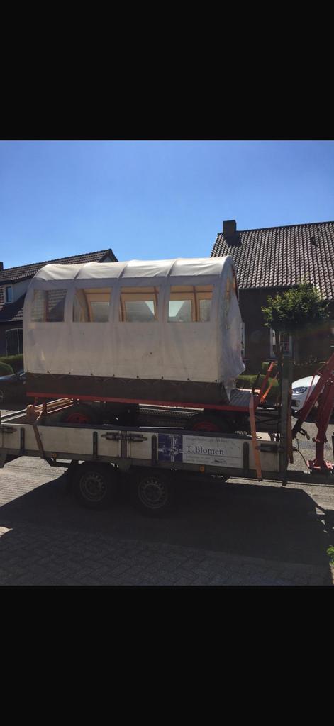 Huifkar, Ophalen, Gebruikt